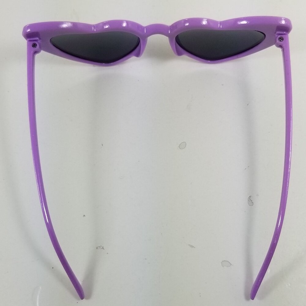 Kids Heart Sunglasses Vintage Heart-Shaped Toddler Sunglasses Cute Pink - Picture 7 of 7